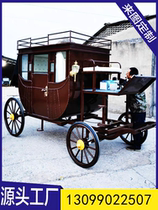 For sale four-wheel trimmed decals European-style convertible sightseeing carriage wedding wedding reception tourist carriage