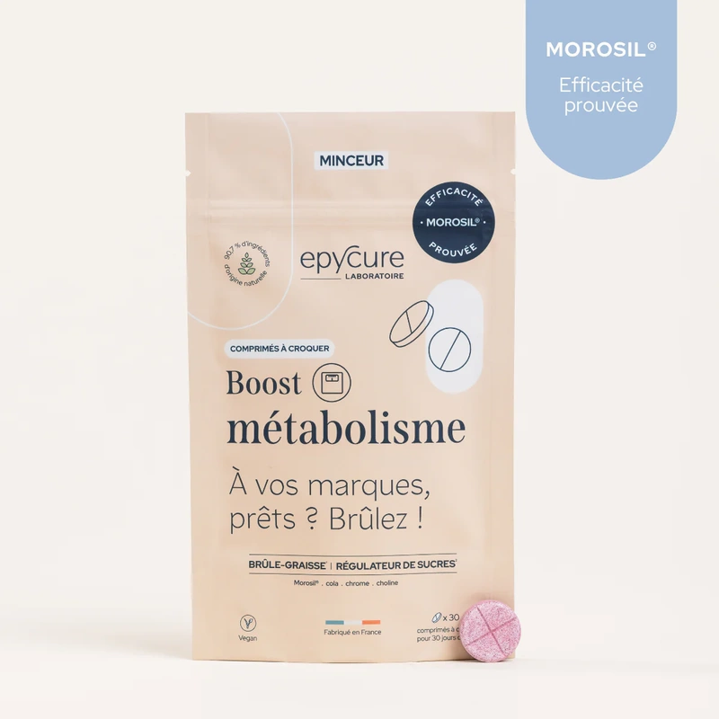 French Version of Epycure Boost Métabolisme: Reduces Sugar, Reduces Fat, Improves Metabolism