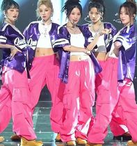 宋雨琦同款打歌服Kpop女团演出服gidle韩2023新款舞蹈服套装成人