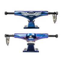 enigma skateboard bracket professional aluminum alloy durable double hollow hard and soft PU mid-bridge accessories AT attitude skateboard