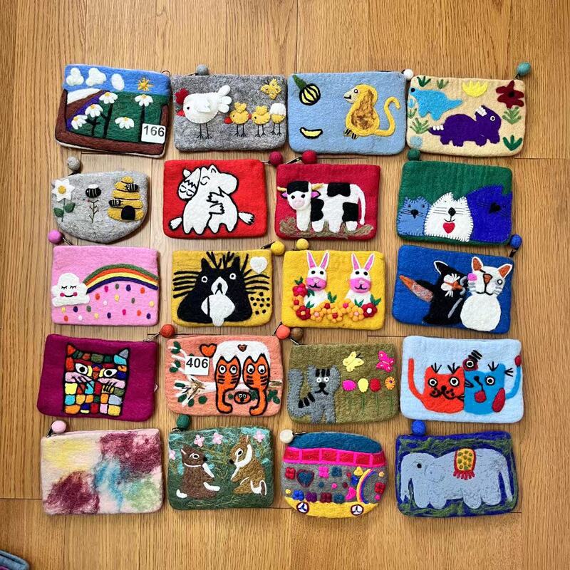 239 Pure Handmade Wool Felt Bag