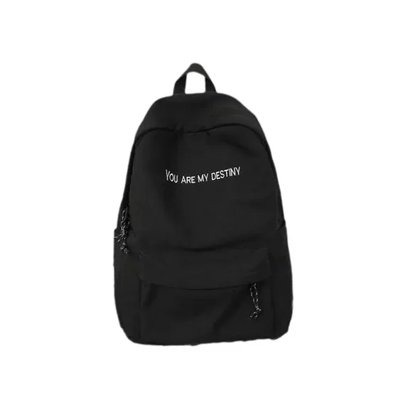 School Bag for Women, Korean Style, Harajuku Ulzzang, High School Student Backpack for Men, Versatile Backpack for Middle School Students and College Students