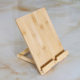 Ap Tablet Stand Bamboo Solid Wood Universal Multifunctional Reading Bookshelf-Style Foldable Lazy Stand