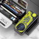 Stationery Box with Cool High-Tech Design for Boys, Popular among Elementary School Students, Large Capacity, 2024 New Model, Creative Pencil Case for Children