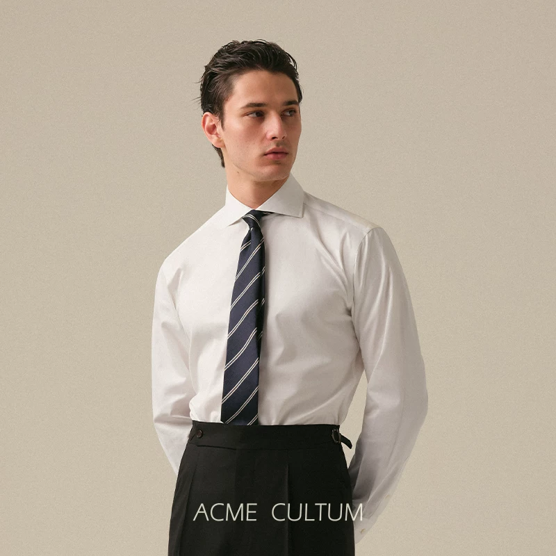 Хлопковая рубашка Acme cultum, slim fit