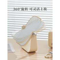 Double-sided makeup mirror home desktop dressing table mirror office dormitory simple desktop magnifying dressing mirror ins