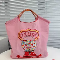 Машина розовой конфеты средняя (за исключением удлинительного ремня)