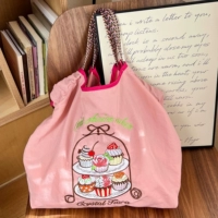 Розовый двухслойный торт (улучшенный вариант с широкими бретелями)