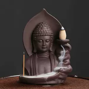 Purple Three D Sandalwood Burner Burner x ia ng Rhyme Buddha inc en