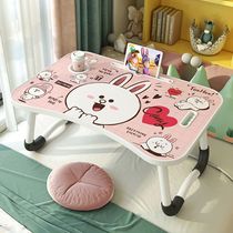 Small bed table foldable computer desk study desk home lazy writing desk student dormitory upper bunk homework
