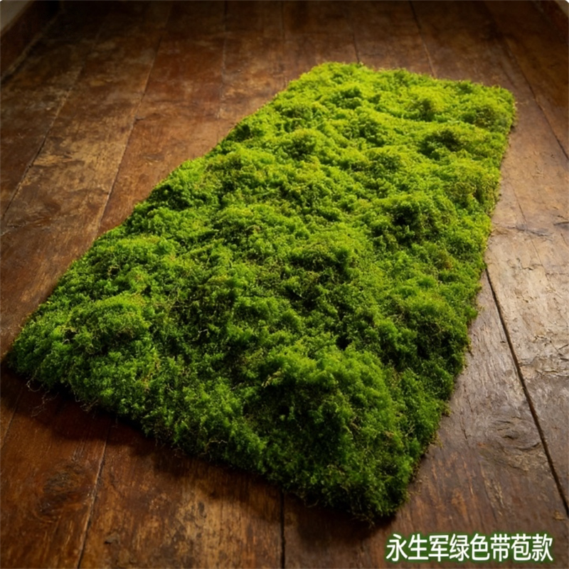 Fake Grass, Simulated Moss, Green Moss, Landscaping Carpet, Bonsai, Micro-Landscape Green Plant Decorations, Artificial Moss