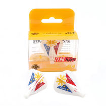 CUESOUL kite type spring white dart wing AK4 dart leaf rotating tail dart accessories tail leaf white