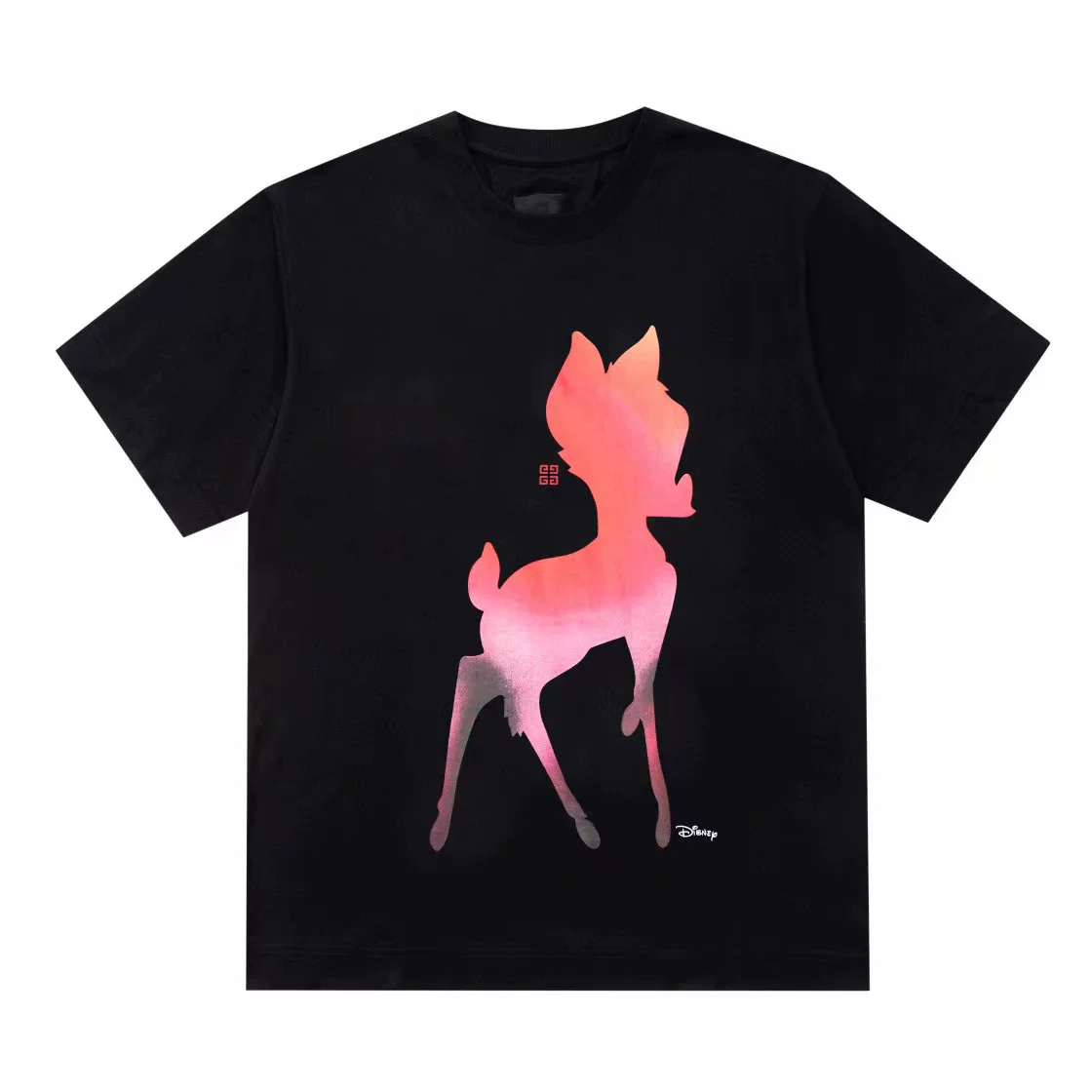 Givenchy, хлопковая летняя футболка для отдыха с круглым вырезом, свободный крой