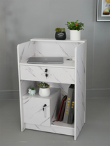 Cashier shop small simple modern clothing store manicure and barber bar counter cabinet mini small cashier table