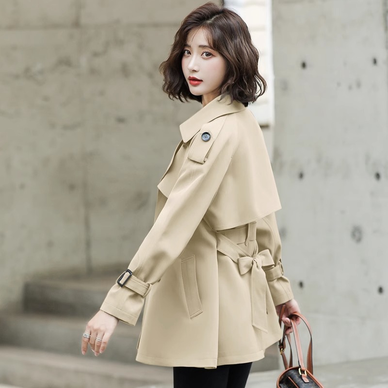 Small sub-wind clothes female expats with high temperament fashion High sense Inn Wind 2022 New spring and autumn short jacket-Taobao
