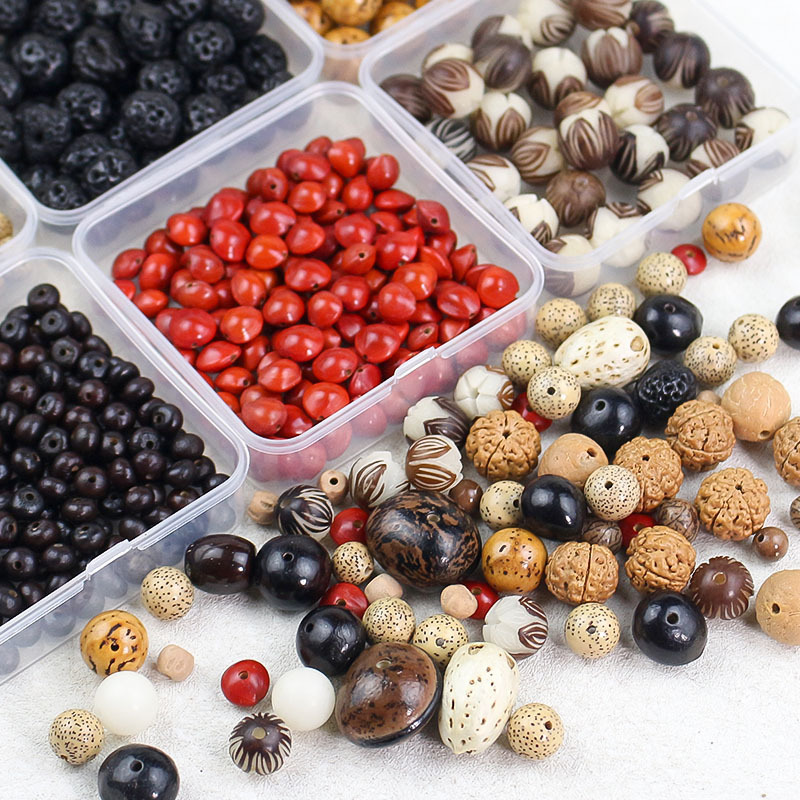 Premium Trendy New Natural Bodhi Seed Beads for Bracelets, Accessories, and Handmade Zen Prayer Beads