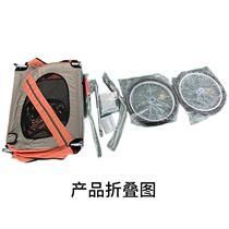 Bicycle trailer pet seat for large pets a car that can take pets with you for bicycle riding and a small BGR for hanging chairs and objects on the back