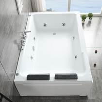 Wrigley ᷂ flagship store double bathtub constant temperature heated surf massage couple spa bubble bathtub extra large bathtub