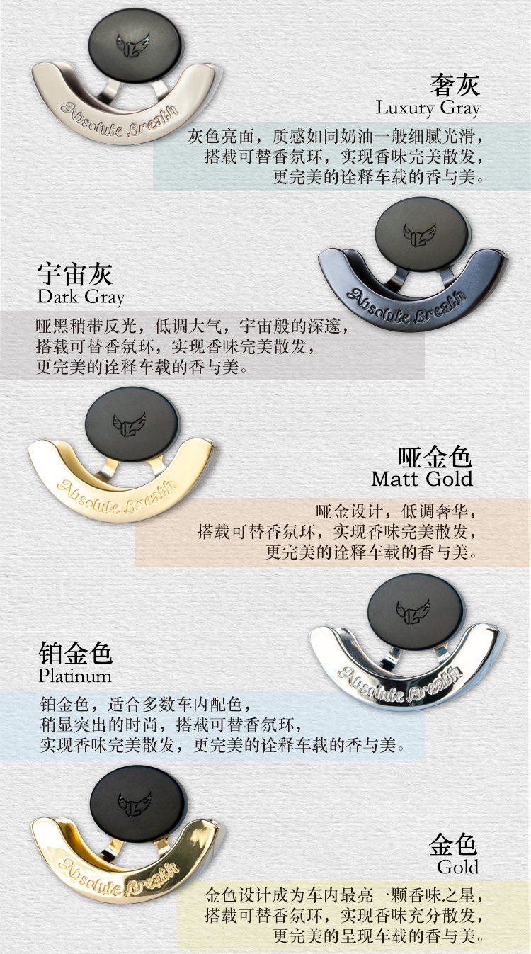 Car Fragrance Diffuser Vent Mount Interior Decoration - Product image 8