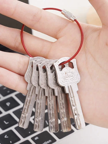 Стальная проволка, дорожный брелок с аксессуарами из нержавеющей стали, популярно в интернете