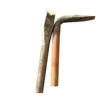 Woodworking 7-shaped flat head garden chrome steel mold removal crowbar head crowbar head hardness of about 50 mold removal artifact crowbar head