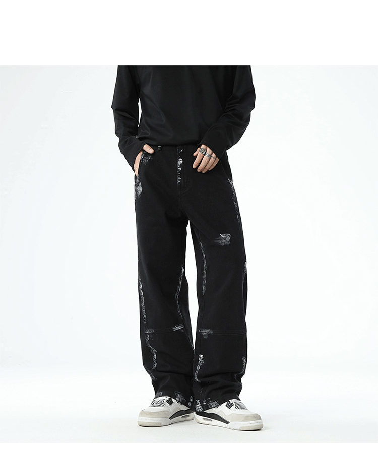 Джинсовая рубашка glax hop官方品牌推荐 | 日系复古 | 男女款高街潮小众宽松牛仔裤