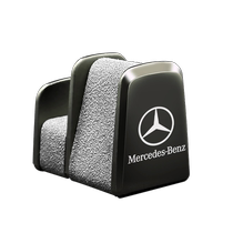 Mercedes-Benz suitable suede metal car dashboard glasses clip sunglasses frame C Class E A Class B CLA GLA