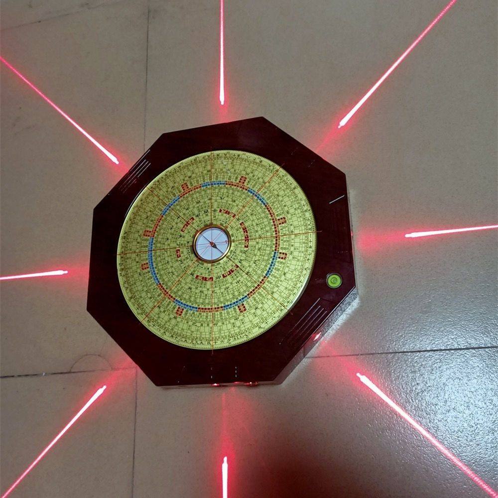 Puzeal octafacial laser infrared professional compass high-precision pure copper RMBthree triple-combined compass with compass-Taobao
