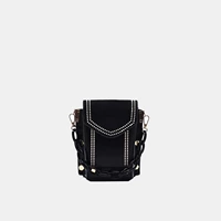 Черный+столочный подарочный пакет