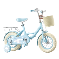 Sanrio childrens bicycle girl 3-6 years old 7 to 10 child girl baby Kuromi Princess bicycle