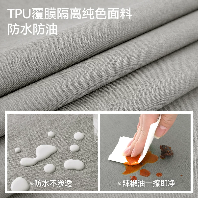 Disposable waterproof rectangular cloth, cotton and linen, high-quality style