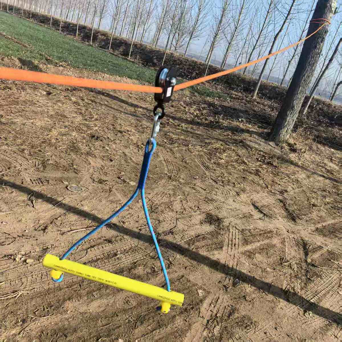 Детская спортивная антенна zipline monkey, оборудование для катания на шесте, уличный шкив, реквизит, неуправляемые развлечения, бытовые детские игрушки