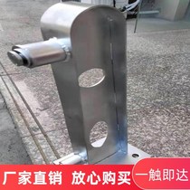 Canopy steel beam 304 stainless steel custom I-shaped 201 stainless steel canopy corbel knife type T-shaped canopy bracket