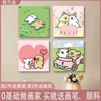 Цифровой акрил для рисования, масляная краска, раскраска, «сделай сам», ручная роспись