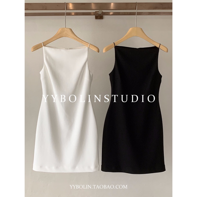 Yy Bolin Shenzhen Nanyou High-End Women's Clothing 26 Summer New Simple White Strap Dress Sleeveless Dress Yy Bolin Shenzhen Nanyou High-End Women's Clothing 26 Summer New Simple White Strap Dress Sleeveless Dress