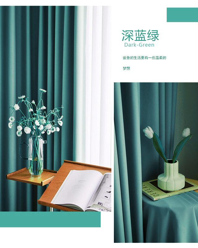 Dark Curtains with 99% Blackout, Thick Solid Color Curtains with a Natural Drape, over 95% Blackout for Easy Sleep