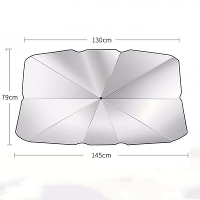 五福金牛汽车遮阳伞防晒隔热