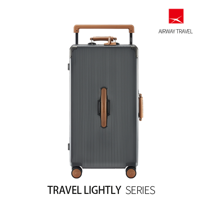 Airway Wide Trolley Suitcase for Women 24 New Model Trolley Suitcase Carry-On Suitcase 20inch Large Capacity Travel Suitcase 28 Pure Pc