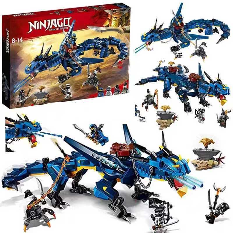 2023 New Chinese Ninjago Series Building Blocks Jay's Thunderstorm Dragon Boys' Educational Assembly Building Blocks 2023 New Chinese Ninjago Series Building Blocks Jay's Thunderstorm Dragon Boys' Educational Assembly Building Blocks