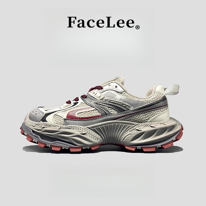 Facelee American Style Men's Shoes, Trendy Thick-Soled Dad Shoes, Mesh Upper, Ultra-Light Sports Casual Shoes, Running Sneakers Facelee American Style Men's Shoes, Trendy Thick-Soled Dad Shoes, Mesh Upper, Ultra-Light Sports Casual Shoes, Running Sneakers