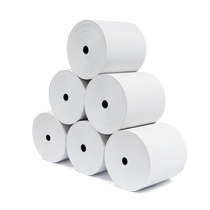 Steamer 80X80 three-proof thermal paper 80x60mm waterproof and oil-proof cashier paper kitchen printing paper anti-high temperature cashier paper 58mm Meituan takeaway 57x50 receipt paper