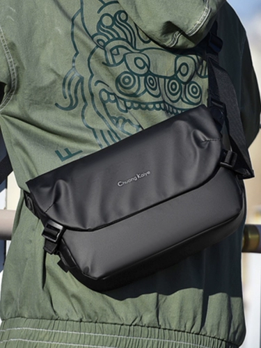 Трендовая сумка через плечо для отдыха, сумка на одно плечо на одно плечо, универсальная защитная сумка, ткань, увеличенная толщина