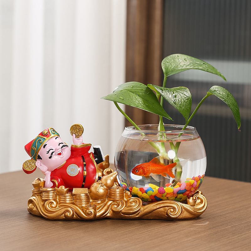 Emotionally Stable Small Vase Creative God of Wealth Green Radish Hydroponic Vase Transparent Glass Vessel Fish Tank Desktop Living Room Office Emotionally Stable Small Vase Creative God of Wealth Green Radish Hydroponic Vase Transparent Glass Vessel Fish Tank Desktop Living Room Office