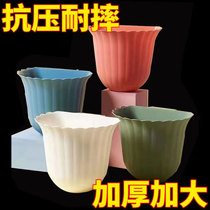 Kitchen trash can wall-mounted flower style kitchen waste countertop bedside table trash can cabinet door hanging saves effort and does not bend down