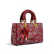 CENTARL&KATTY New Chinese Style Red Wedding Bag Women's 2025 New Princess Diana Bag Large Capacity Bridal Bag
