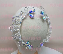 Side chain universal headgear Side chain ballet headgear Ballet headgear Ballet headgear High-end ballet headgear
