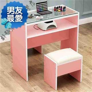 Nail art table simple manicure table and chair set economical double manicure table workbench z single small table i.