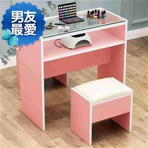 Nail art table simple manicure table and chair set economical double manicure table workbench z single small table i.