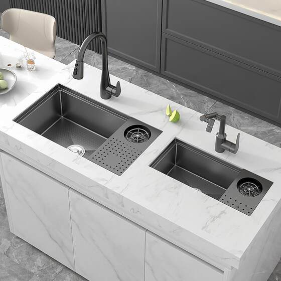 Sus304 Hidden Bar Sink Cup Washer for Cafes, Milk Tea Shops, Western Kitchens, Tea Rooms, Island Counters, Small Sinks