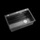 Jomow Sink Large Single Tank Honeycomb Thickeneded Sus304 Stainless Steel Kitchen Sink Bowl Counter Upper, Middle and Lower Basin
